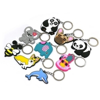 2" x 2" custom shape and print rubber keychains.... from ASI 92531 Unique...