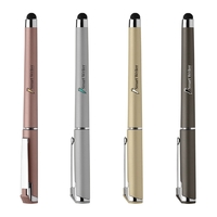 Chief Rose Metallic Plastic Pen (Full Color Imprint)