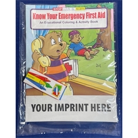 COLORING SET: Know Your Emergency First Aid coloring and activity book......