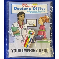 COLORING SET: A Trip to the Doctor's Office coloring and activity... from ASI...