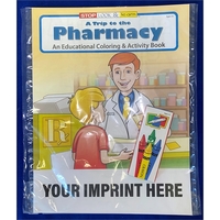 A Trip to the Pharmacy Coloring Book Fun Pack