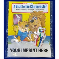 A Visit to the Chiropractor Coloring Book Fun Pack