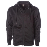Independent Trading Co. Poly-Tech Zip Hooded Sweatshirt