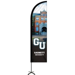 8' Portable Single Reverse Half Drop Kit w/ Cross Base