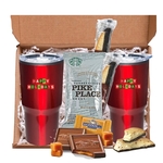 Holiday Tumbler Set with Starbucks Coffee