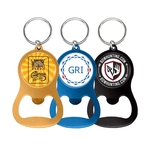 Colorful Aluminum Bottle Opener Keytags (2-Sided)