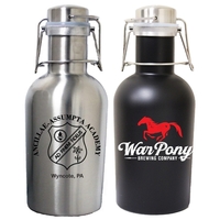32 Oz. Beer growler, stainless steel, swing top... from ASI 36988 Artek USA Inc