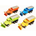 Six Wheel Snow Plow Truck Die Cast Metal Vehicle
