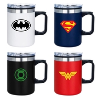 14 oz. stainless steel thermal mug with polypropylene inner liner... from ASI...