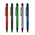 Chrome Engraved Soft Touch Pen