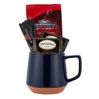 Gift Set with 12 ounce ceramic mug, Mt. Hagen coffee packets,... from ASI...