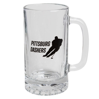 16-ounce glass beer mug with starburst bottom.... from ASI 62088 IDProductsource
