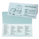 Travel document folder