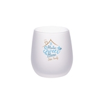 17 oz Frosted Stemless Wine Glass