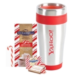 Ghirardelli Peppermint Cocoa & Chocolate Gift Tumbler