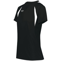 Ladies Color Cross Jersey with a v-neck collar.... from ASI 37461 Augusta...