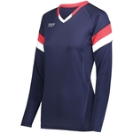 Ladies Truhit Tri-Color Long Sleeve Jersey