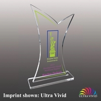Acrylic Stock Award - Ultra Vivid Color