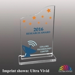 Acrylic Stock Award - Ultra Vivid Color