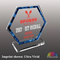 Stock Acrylic Award - Ultra Vivid Color