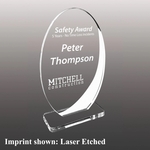 Stock Acrylic Award - Laser Etched