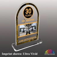 Acrylic Stock Award - Ultra Vivid Color