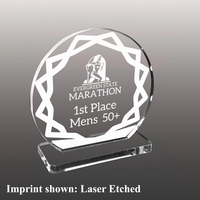 Stock Acrylic Award - Laser Etched