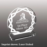 Stock Acrylic Award - Laser Etched