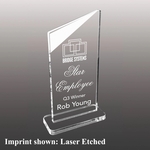Acrylic Stock Award - Laser Etched