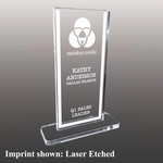 Acrylic Stock Award - Laser Etched
