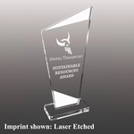 Acrylic Stock Award - Laser Etched