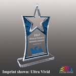 Acrylic Star Award - Ultra Vivid Color