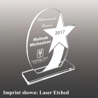 3/8" acrylic award with base and customization.... from ASI 72521 Morris Magnets