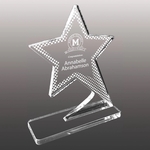 Acrylic Star Award - Laser Etched