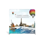 Straight Fabric Display Wall Kit - 1 Side Imprint