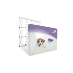 10ft Single-Sided Straight Expandable Banner Wall Fabric