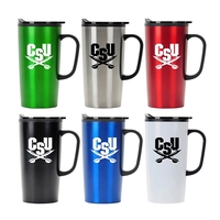 Stainless Straight Wall 20 Oz. Mug.... from ASI 90859 Tempo Industries Inc