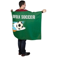 3' x 5' Digitally printed single reverse knitted polyester spirit body......