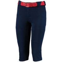 Ladies Low Rise Knicker Length Softball Pant