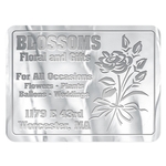 Rectangle Embossed Foil Roll Seal