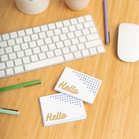 Letterpress Business Card - 2.5 x 3.5... from ASI 74710 Numo / NUMO