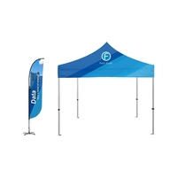 Standard canopy display kit that provides print consistency and color...