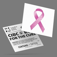 2" x 2" Custom Glitter Temporary Tattoos