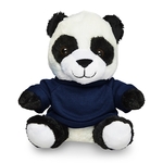 7" Plush Panda with T-Shirt