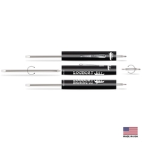 Pocket Screwdriver with #0 Phillips/Slotted Reversible Blade, #00...