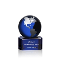 Marcana Globe Award - Blue/Silver