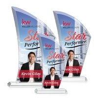 The Agassi is a suave award, featuring a curved top that... from ASI 84592 St...