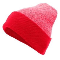 Heather Two-Tone Cuff Beanie