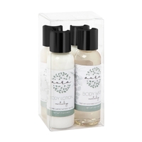 Box set including body and face wash, moisturizing lotion, shampoo, and......