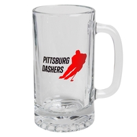 16-ounce glass beer mug with starburst bottom.... from ASI 62088 IDProductsource